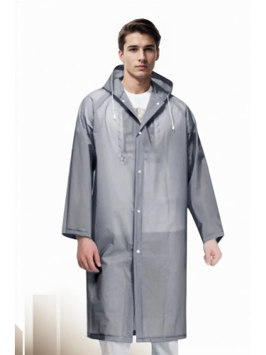 89028 Dewberry Waterproof Windproof Mens Raincoat-GREY