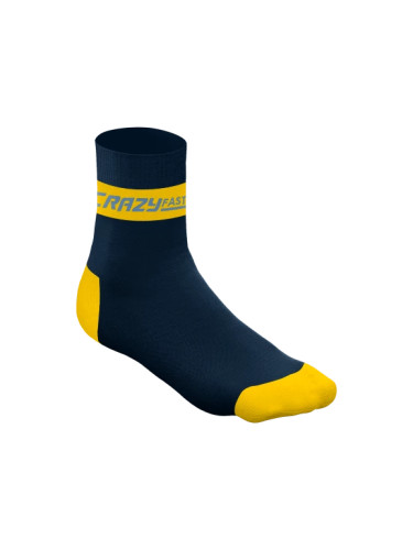 Ponožky Crazy Idea  CRAZY CARBON SOCKS SULFUR