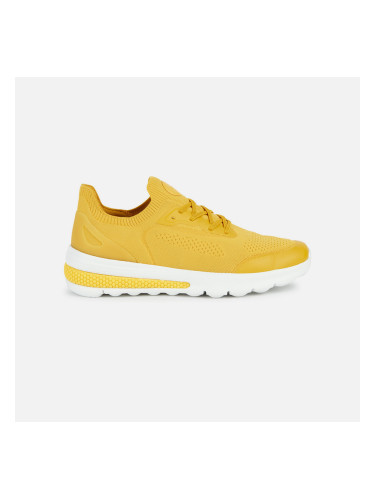 Yellow men's sneakers Geox Spherica Actif - Men