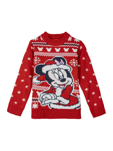 KNITTED JERSEY CHRISTMAS MINNIE