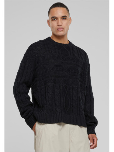 Men's sweater Set In Boxy black