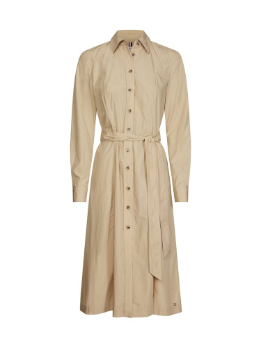 Tommy Hilfiger Dress - LEA DRESS LS beige