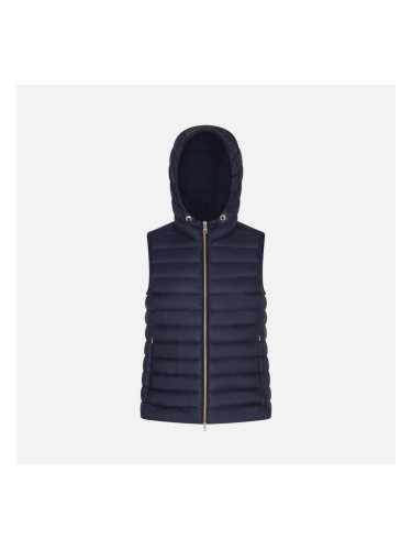 Dark blue women's down vest Geox Jaysen - Women's