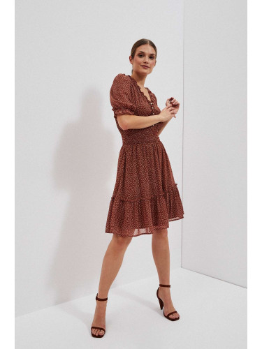 Marisse Women's Dress L-Su-4020 Brown