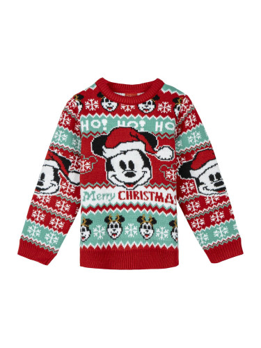 KNITTED JERSEY CHRISTMAS MICKEY