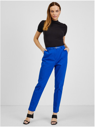 Orsay Blue Women's Trousers - Women's