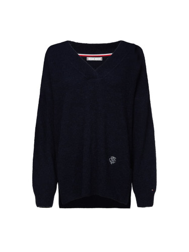 Tommy Hilfiger Sweater - CANDACE V-NK SWTR black