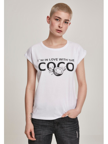 Women's T-shirt Coco in white