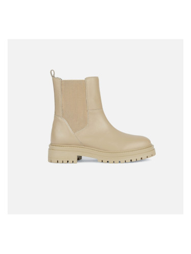 Beige women's ankle boots Geox Iridea - Women's