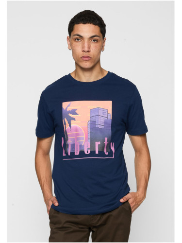 Liberty Sunset Navy Lightweight T-Shirt