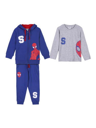 TRACKSUIT COTTON BRUSHED 3 PIECES SPIDERMAN