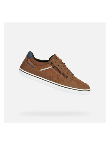 Light brown men's sneakers Geox Elver - Men's