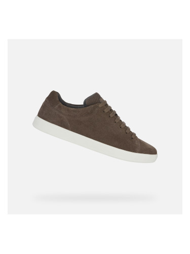 Brown men's sneakers Geox Avola - Men's