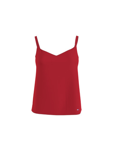 Tommy Jeans Top - TJW CAMI TOP red