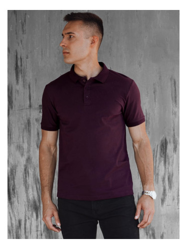 Men's Plum Polo Shirt Dstreet