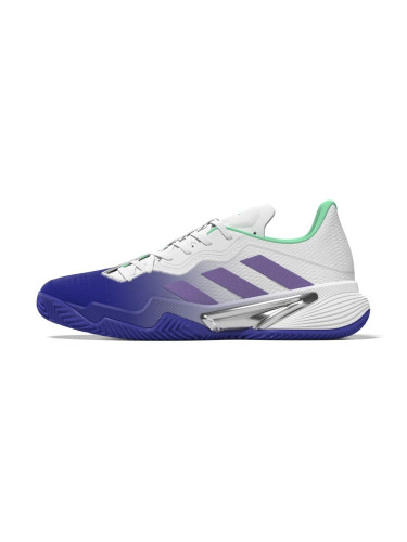 adidas Barricade W Clay Blue/Violet Women's Tennis Shoes EUR 41 1/3