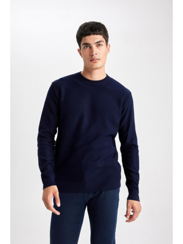 DEFACTO Standard Fit Crew Neck Knitwear Sweater