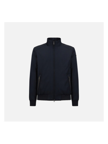 Dark Blue Men's Quilted Jacket Geox Damiano - Mens