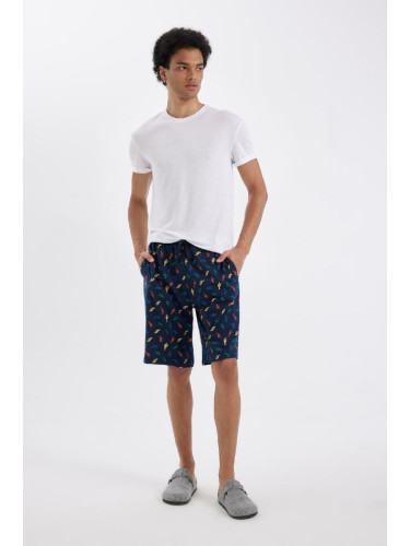 DEFACTO Regular Fit Pocketed Shorts Pajama Bottoms