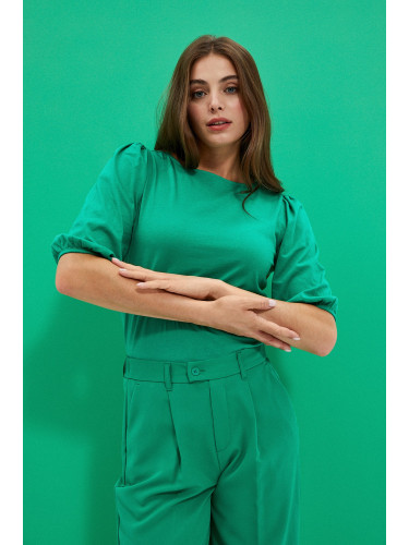 Marisse Women's T-Shirt L-Ts-4014 Green