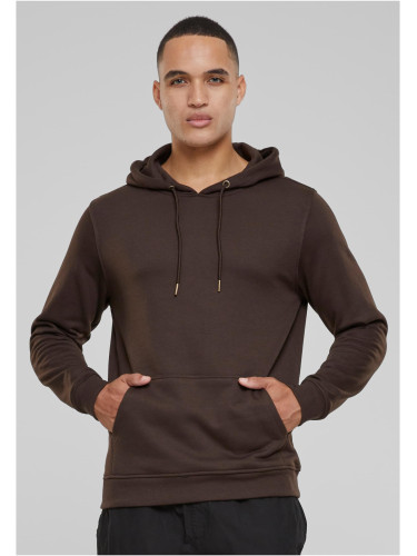 Basic Sweat Hoody brown