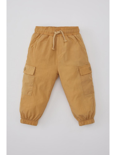 DEFACTO Baby Boy Cargo Fit Gabardine Trousers