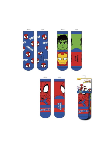 SOCKS PACK 3 PIECES SPIDEY