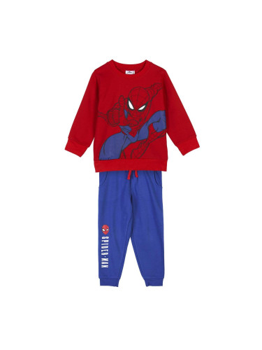 TRACKSUIT COTTON BRUSHED SPIDERMAN