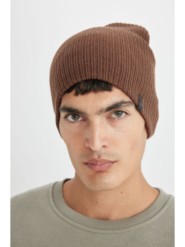 DEFACTO Men's Knitwear Basic Beret