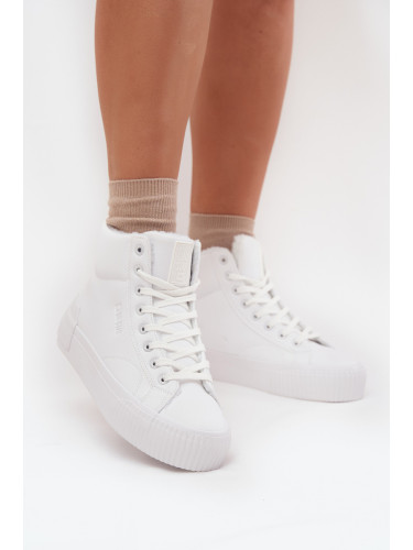 BIG STAR SHOES Топли дамски маратонки на платформа Big Star