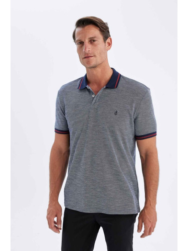 DEFACTO New Regular Fit Short Sleeve Pique Polo T-Shirt