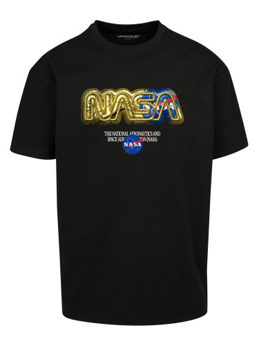 Oversize T-shirt Nasa HQ black