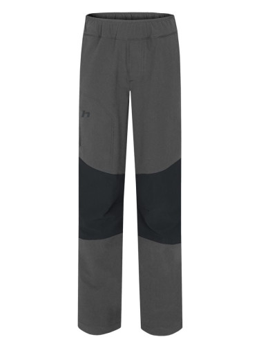 Children's softshell pants Hannah LUIGI JR gray pinstripe/anthracite