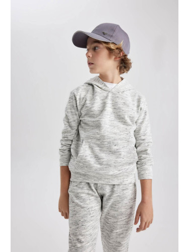 DEFACTO Boy's Hooded Sweatshirt