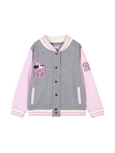 ZIP-UP SWEATSHIRT COTTON BRUSHED MINNIE