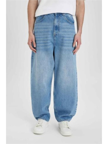 DEFACTO Wide Baggy Fit Wide Fit Normal Waist Wide Leg Jeans