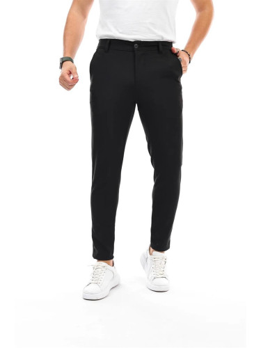 34895 Dewberry Ids Lycra Mens Trousers-BLACK