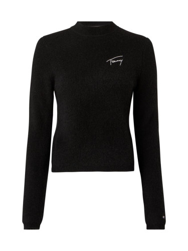 Tommy Jeans Turtleneck - TJW SIGNATURE RIB TURTLENECK black