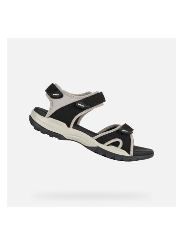 Black women's sandals Geox Borealis - Women's