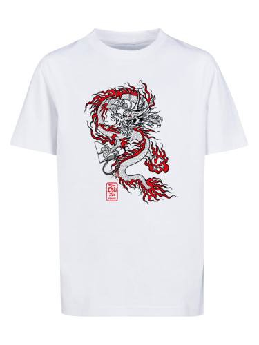 Children's T-shirt Dragon Baller white