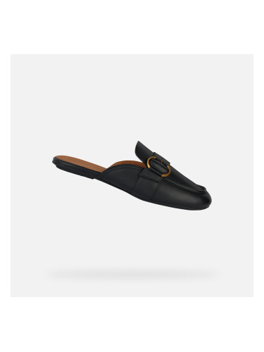 Black women's moccasins Geox Palmaria - Women's