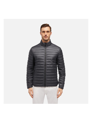 Black men's down jacket Geox Dereck - Men's