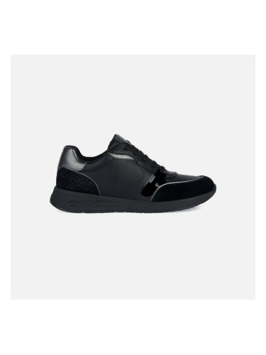 Black Women's Sneakers Geox Bulmya - Women