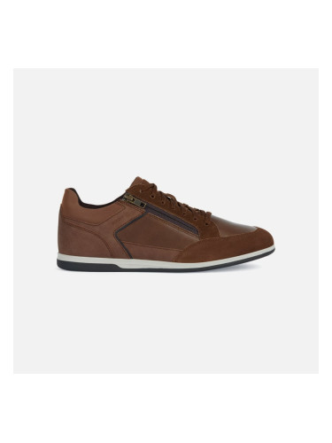 Brown men's sneakers Geox Renan - Men's