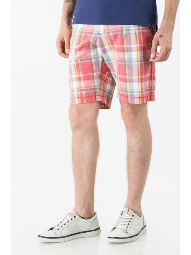 Tommy Hilfiger Shorts - BROOKLYN SHORT RED CHK patterned