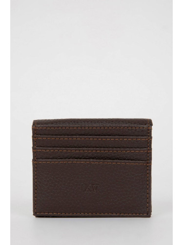 DEFACTO Men's Faux Leather Wallet