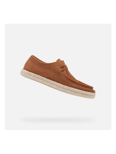 Brown men's sneakers Geox Ostuni - Men's