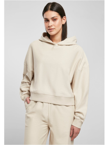 Women's Soft Grass Oversized Short Rib Hoody