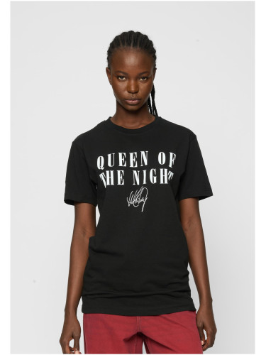 Women's black T-shirt Whitney Queen Of The Night