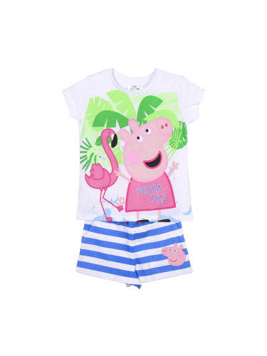 2 PIECE SET FRENCH TERRY 2 PIECES PEPPA PIG